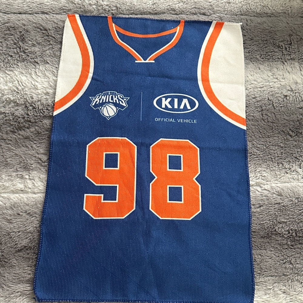 Knicks Blue and Orange Sports Towel